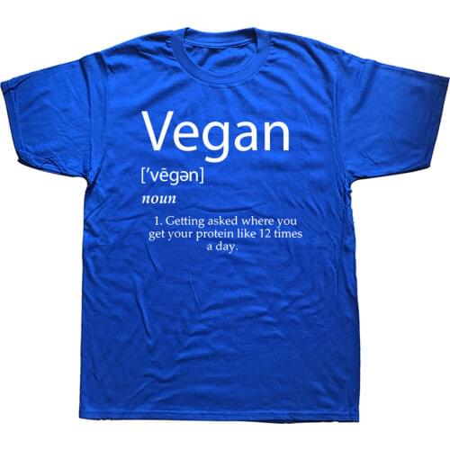 Vegan Definition Gift Birthday Funny Unisex Graphic Veganism Vegetarians New Cotton Short Sleeve T Shirts Harajuku T-shirt