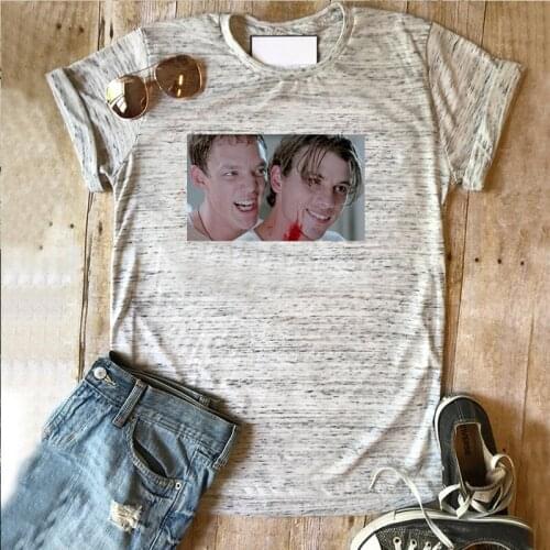 Scream Horror Movie Graphic Tees Women Vintage Clothes Halloween Horror Movie Women Sexy Tops Gothic Aesthetic Tee M
