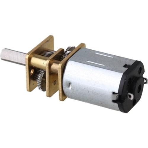 12mm Silver GA12-N20 30RPM Miniature Metal Electric 3V DC Gear Motor Gearwheel with 10mm Output Shaft