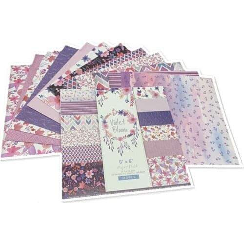 24PCS/Lot Small Diamond Retro Material Papers DIY Scrapbooking Album Diary Gift Decorative Paper Scrapbooking Paper