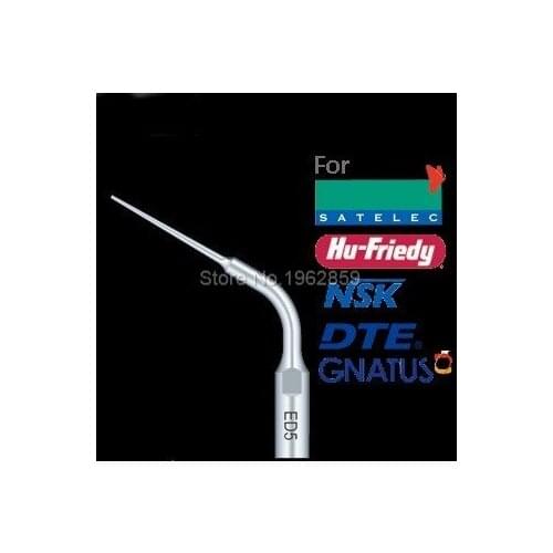 5pcs ED5 dental scaler tips teeth whitening dental equipment ultrasonic dental scaler tip ED5 for SATELEC NSK GNATUS DTE