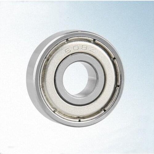 500pcs 608ZZ 608Z 608 Z ZZ 8x22x7 mm shielded Deep Groove Ball bearings Radial bearing Skateboard Scooter Roller Wheels 8*22*7mm