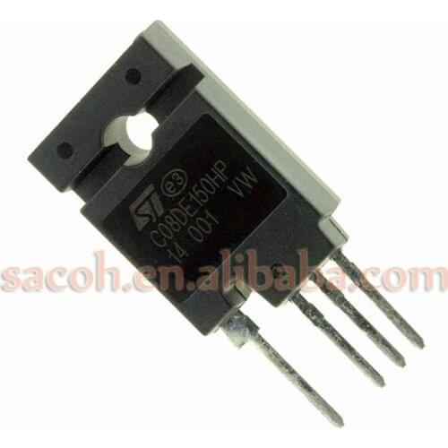1Pcs STC08DE150HP C08DE150HP or STC08DE150HV C08DE150HV or C08DE120HV TO247-4L 8A 1500V bipolar transistor