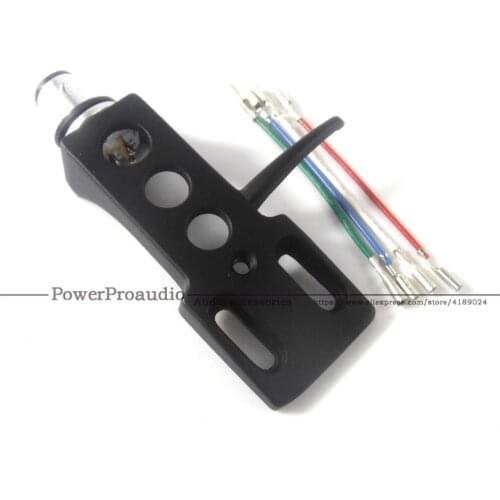 Black LP Turntable Headshell Mount Replacement For SL1200 SL1210 MK2