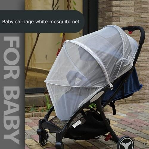 Baby Stroller Pushchair Mosquito Insect Shield Net Infants Protection Mesh Cover Buggy Full Cover Net Carriage Net Acessory