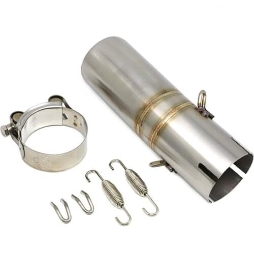 51mm Exhaust Muffler Middle Link Pipe for For AFRICA TWIN CRF1000L 2016 2017 2018 2019 CRF 1000L ADV Connector Links Pipe Tube