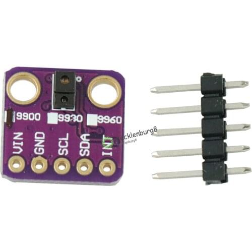 GY-9900LLC APDS-9900 color (RGB) motion direction identification infrared gesture Sensor 16-card data acquisition I2C 1.8 V VBUS