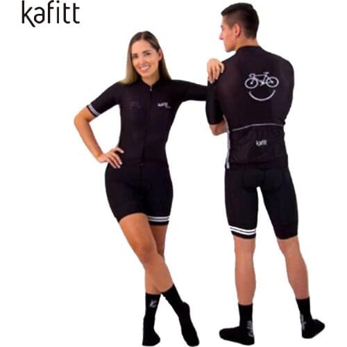 KAFITT Team Cycling Suit Set Ladies Bicycle Maillot MTB Racing Ropa Ciclismo Summer Hombre Roupa Mountain Bike Suit