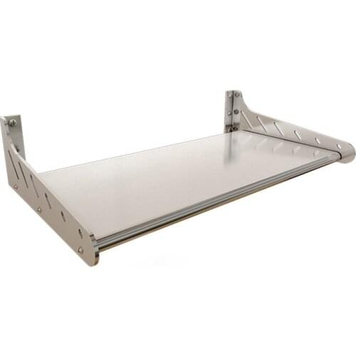 Kitchen Shelf Wall Mounted 304 Stainless Steel Multifunctional Wall Microwave Oven Storage Rack