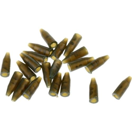 20pcs Small Rubber Tip European Accessories Rubber Carp Fishing Accessories