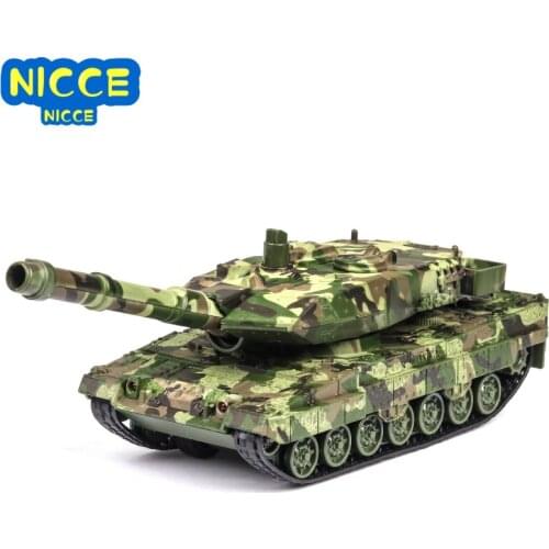 Nicce1:32 Diecast Alloy Car Model Ground tank Metal Toy Car Wheels Simulation Sound Light Pull Back Car Collection Kids Gift #ZW