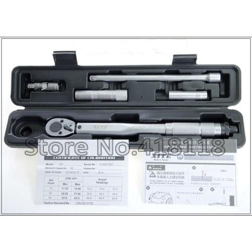 SPARK PLUG SOCKET Torque Wrench Set 3/8" 10~60NM