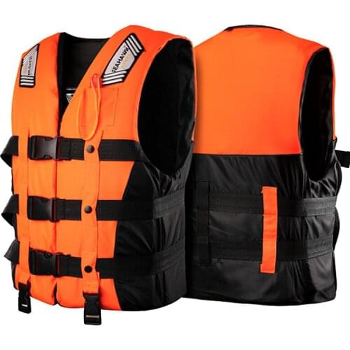 Professional Adult Life Jacket Marine Large Floating Vest Rafting Snorkeling Diving Fishing Vest Childrens Swimming Equipment