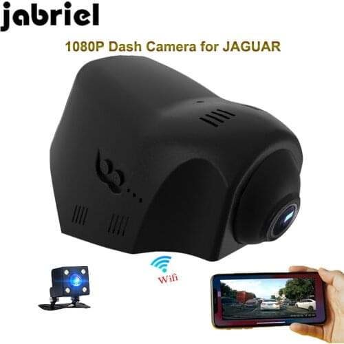 Jabriel Wifi hidden car dvr for JAGUAR 1080P auto dash cam driving Video recorder dual lens for 2015 2016 JAGUAR XE XF F_PACE