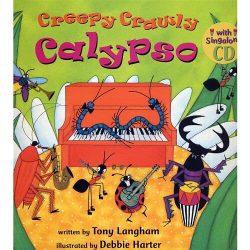 Creepy Crawly Calypso Educational English Picture Book Learning Story Book for Baby Kids Children Gifts Learning Story Book