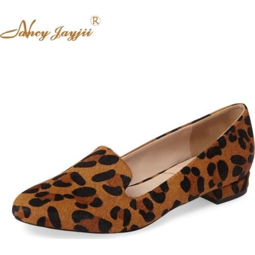 Nancyjayjii Casual Party Leopard Flats Women Fashion Boat Shoes Flat Heels Woman Leisure Shoes Women Zapatos Mujer Tacon Sapato
