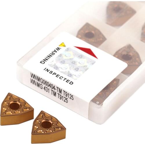 WNMG080404 WNMG080408 TM T9125 WNMG060404/060408 CNC Carbide Inserts External Cut Turning Tool Lathe Tools Of Machine Industrial