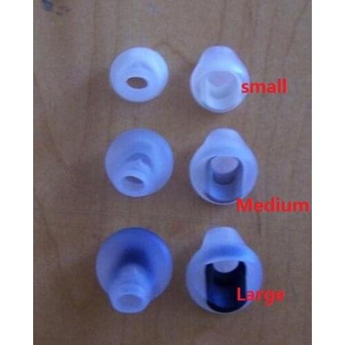 DHLfactory price.1050pairs(2100pcs)/lot. S/M/L each 350pairs. Replacement Tips Earbud siliconefor IE earphones .IE/IE2 earGels