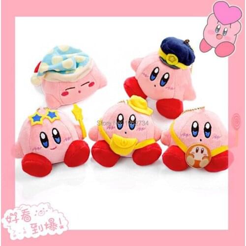 10/Lot 5 Styles Star Waddle Dee Doo 8CM Plush Keychain Pendant Plush Keychain Pendant For Children Plush Doll Figure