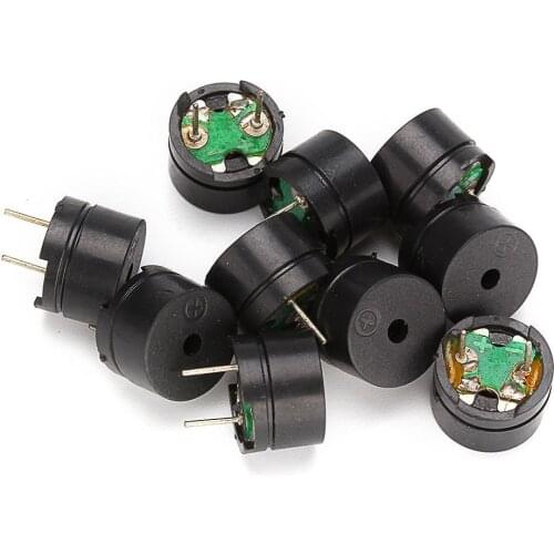 20PCS/Lot passive buzzer 16R/42R 12mm*8.5mm 12085 3V-12V universal piezoelectric buzzer kit bt speaker 16ohm 42ohm