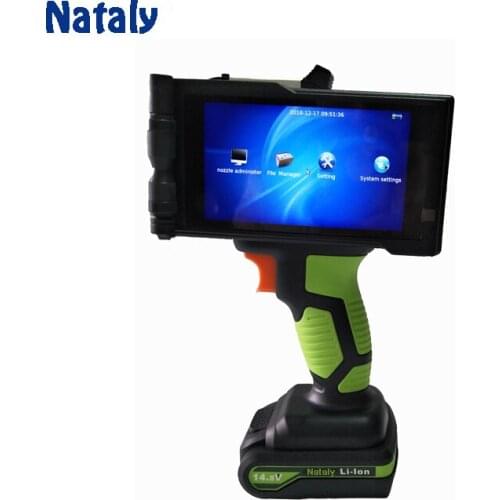 300DPI 2019 Text Numbers Dates Handheld Inkjet Printing Machine/Barcode Printer Price