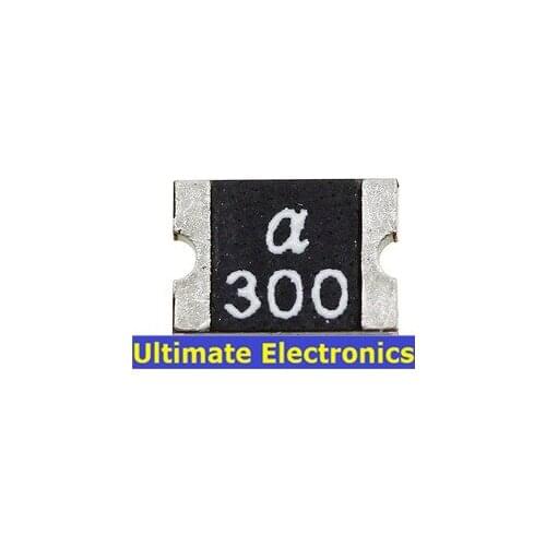 50pcs 1812 SMD PTC Resettable fuse 3A/8V 3000mA SMD MSMD300