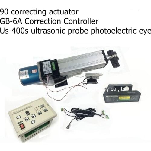 90TDY115-T correcting actuator with GB-6A correcting controller us-400s ultrasonic probe photoelectric eye