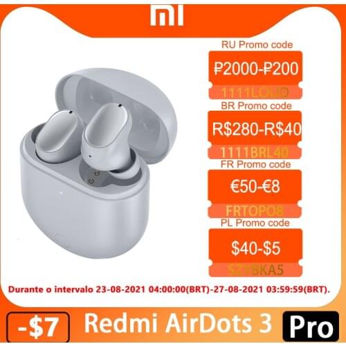 Xiaomi Redmi AirDots 3 Pro TWS Earphone Wireless Bluetooth 5.2 Earphone AI Noise Cancellation IPX4 For K40 Note 10 Pro X3 Pro
