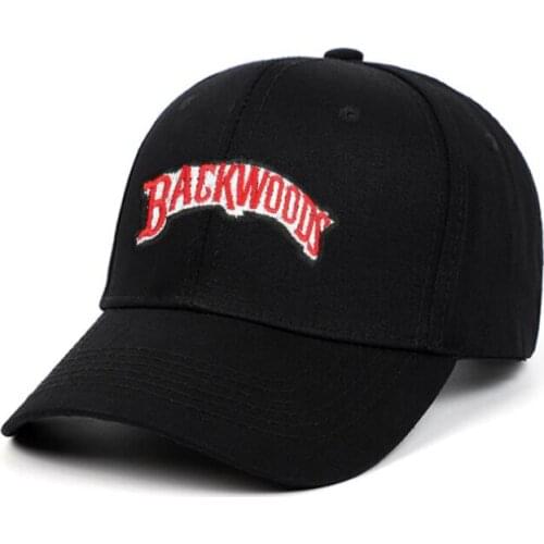 New Brand Embroidery BACKWOODS Letter Baseball Cap Dad Hat Cotton Fashion Hats For Women Men Hip Hop Casual Snapback Caps
