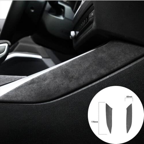 For BMW G20 G28 325li 325i 3 Series 2020 Alcantara Suede Wrap Central Control Gear Shift Panel Strip Cover Trim Stickers