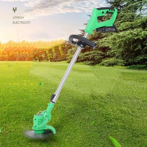 Electric Lawn Mower 12V/21V 450W/650W 2000mAh Li-ion Cordless Grass Trimmer Cleaner Grass Cutter Machine Line Trimmer