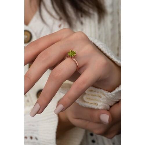 Elika Silver Women's Gold Rings