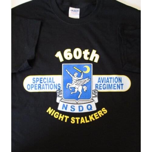 Hot Sale Men T Shirt Fashion 160TH SPECIAL OPERATIONS AVIATION REGIMENT "SOAR" NSDQ SHIRT Summer T-shirt