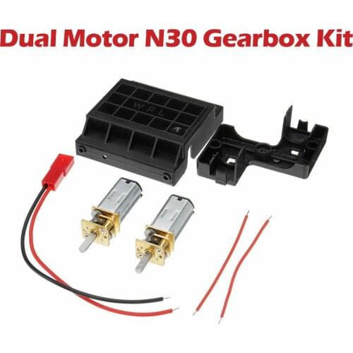 HIINST Dual Motor N30 Deceleration Gearbox Kit for WPL C14 C24 C14K C24K 1:16 RC Car toys for children High Quality RC Car Parts