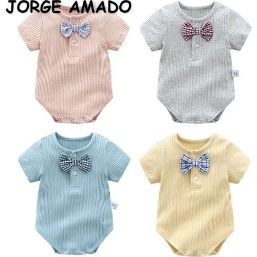 Боди с коротким рукавом для малышек JORGE AMADO China At AliExpress