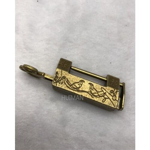 China Copper Statue Lock Metal Crafts Home Decoration#1