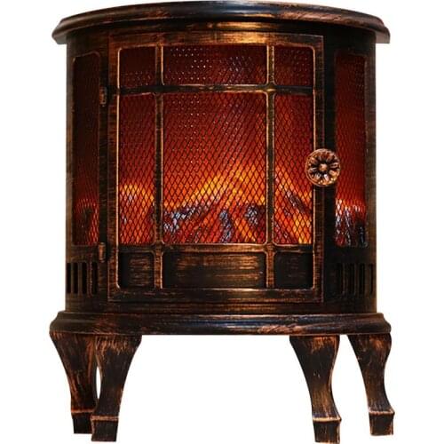 Fireplace Charcoal Lamp LED Artificial Simulation Flame Lamp Christmas Halloween Home Courtyard Window Ornament Decor