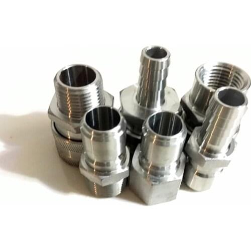 Homebrew Quick Disconnect Set 304 Stainless Steel Homebrew Fitting Connector Home Brewing