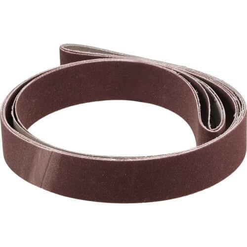 Uxcell Sanding Belt Aluminum Oxide Grit Sand Belts 180 Grit 3pcs