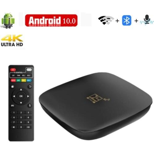 ARM Cortex A53 8GB 16GB Android 1.0 Smart TV Box Amlogic S905X3 Quad Core Dual Wifi BT H.265 8K Youtube D9 Plus Set Top Box