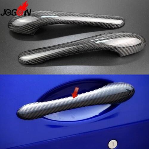 Carbon Fiber For Maserati GranCabrio GranTurismo 2008- 2018 Quattroporte M139 GT GTS GC GCS MC Sport Body Door Handle Cover Trim