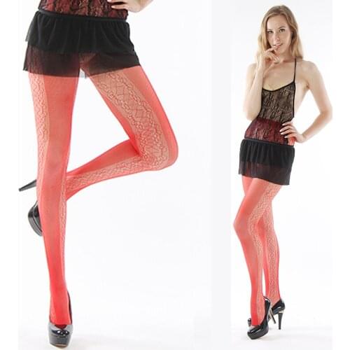 Women stockings Lace Fishnet sexy mesh tights thigh high stocking fishnet pantyhose fancy lingeries night club 848