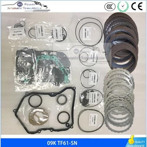09K TF61-SN Automatic Transmission Master Repair Overhaul Kit For VW