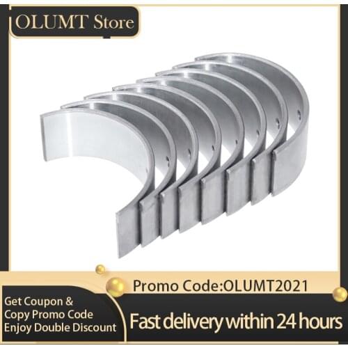 8Pcs Size 38mm~36mm Engine Parts Connecting Rod Bearing For SUZUKI GSF1250S ABS Bandit S GSF1250 GSX-R1100 GSX1200 GSX1250