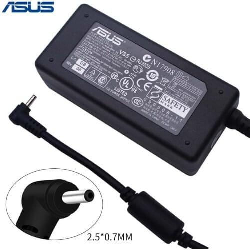 ASUS AC Laptop Power Adapter Travel Charger for Asus 2.5*0.7mm 19V 2.1A 40W ADP-40PH AB Power Supply Charger