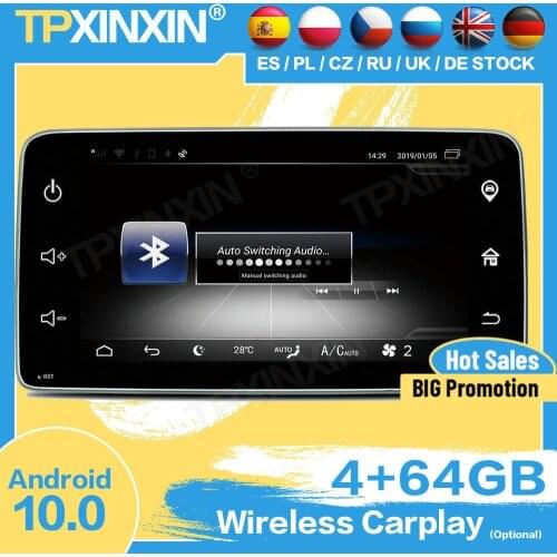 Carplay Car Radio Stereo Recorder Bluetooth Android For Mercedes Benz Smart 2015 2016 2017 GPS Player Navigation Audio Head Unit