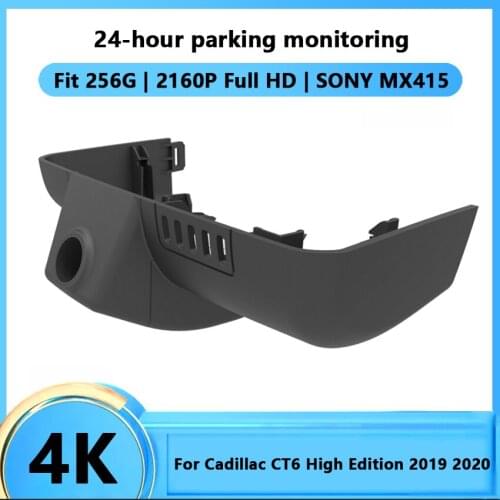 4K Car DVR Wifi Video Recorder Dash Camera For Cadillac CT6 High Edition 2019 2020 Full HD 2160P Night Vision Control Phone APP