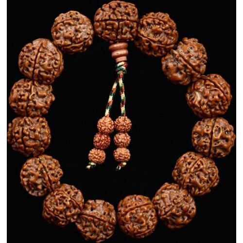 Natural prayer beads bracelet