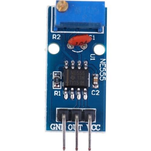1pc Signal Generator 5V-12V NE555 Frequency Adjustable Pulse Generator Module NE555 Chip 3*1.5cm