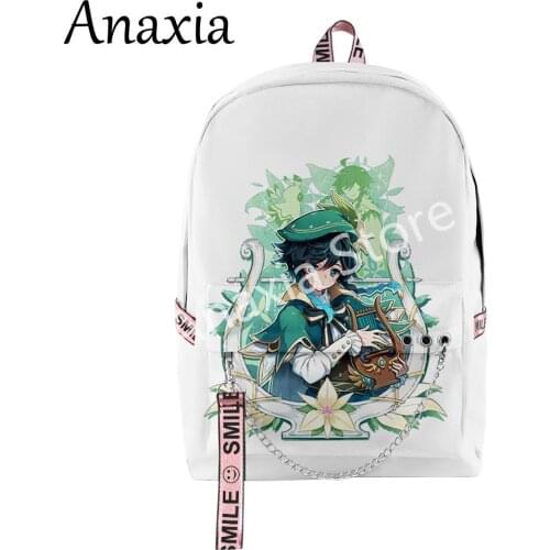 Vendi new 3D Printed team merch Canvas Backpack fashion all-match travel storage bag school backpack mini bag for female and men